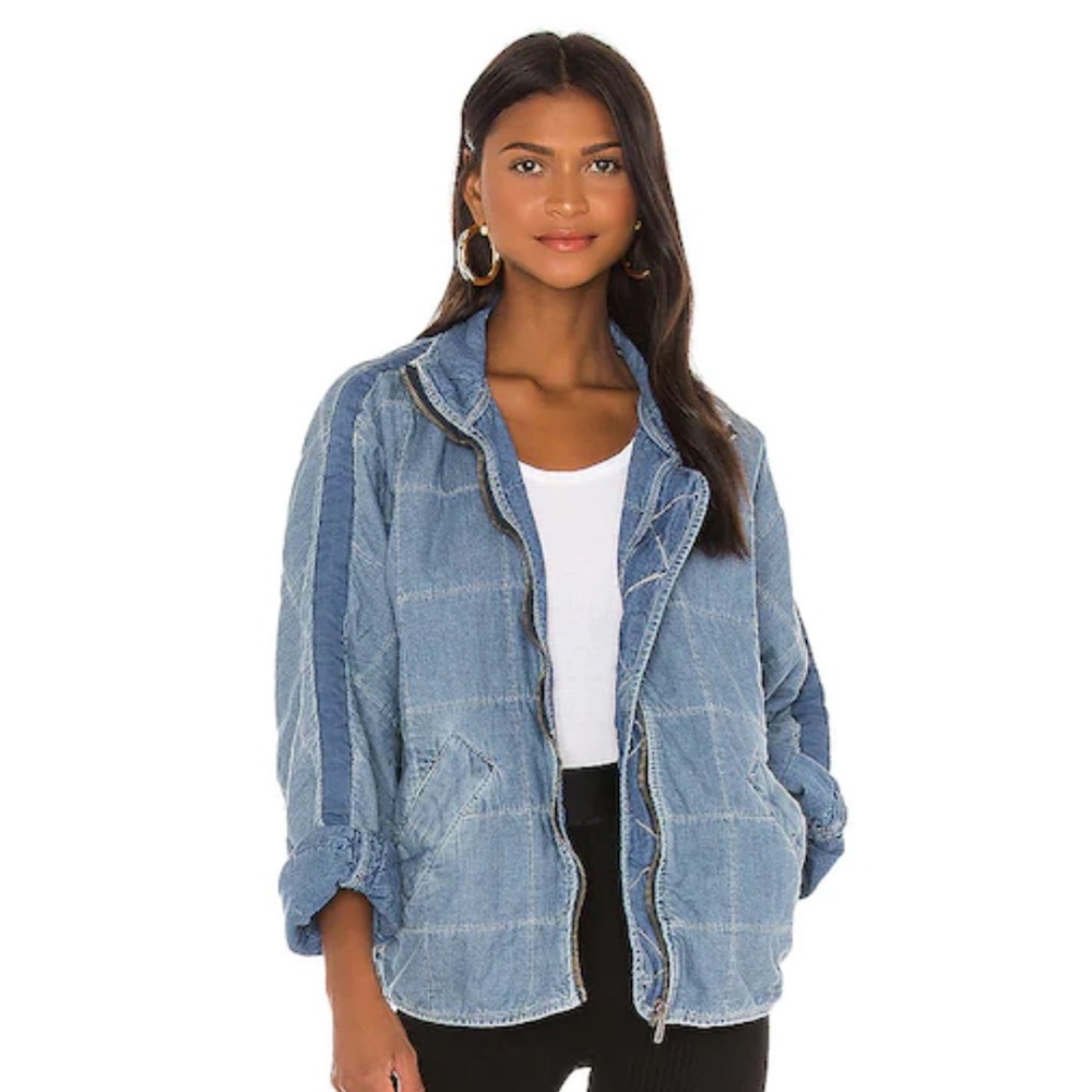 Free people dolman quilted jacket
